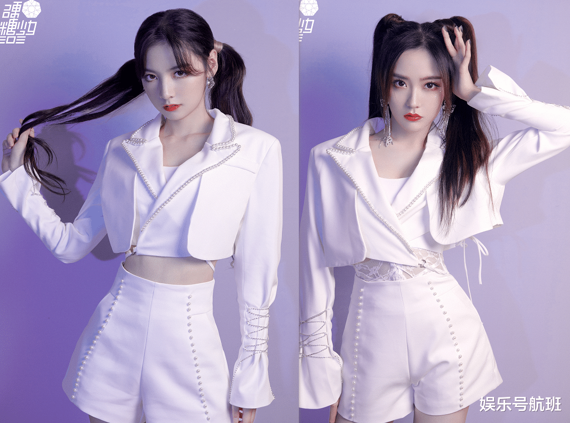 美甲|硬糖少女303全员双马尾，新歌也叫《双马尾》，这造型确实绝了