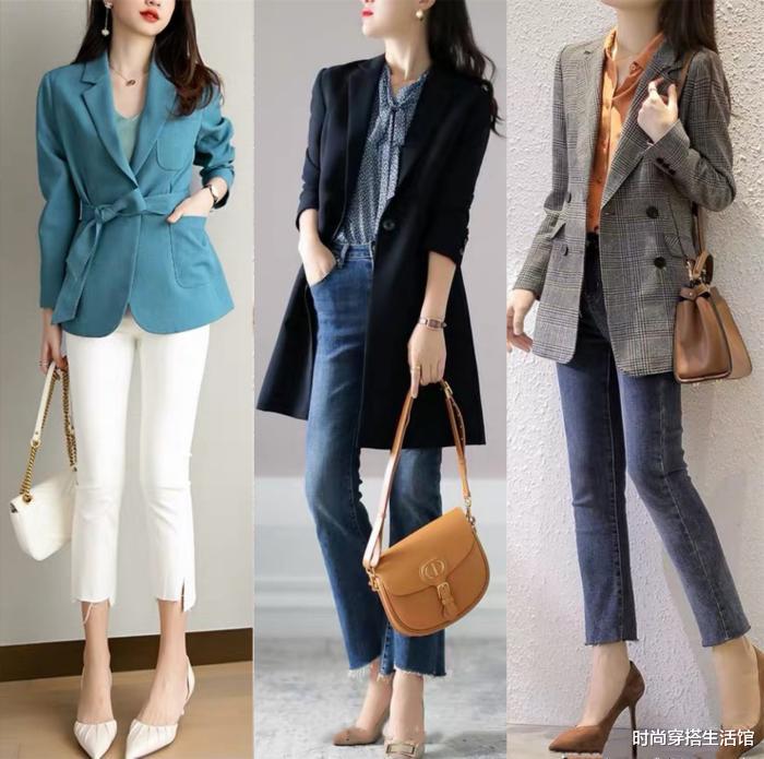 穿衣搭配|初春上班穿什么？分享21套温柔的轻熟女人味穿搭示范，建议收藏