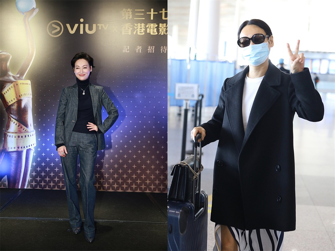 BiuVogue|倪萍和惠英红虽然就差一岁，但穿衣风格差好多，一个可爱一个成熟