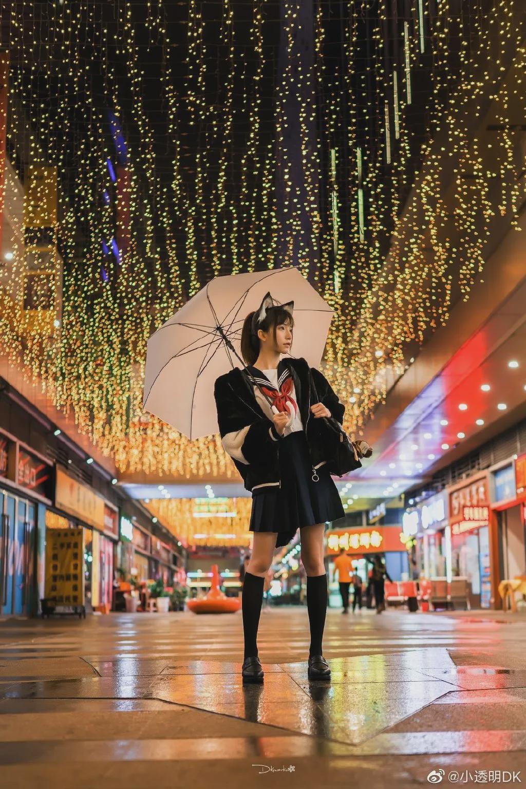 |JK校服：嘴馋的小黑猫~