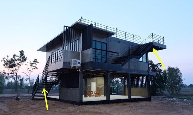 |不买小区顶楼房,在阳台上搭建挑空露台,国外这样的房子我也想要