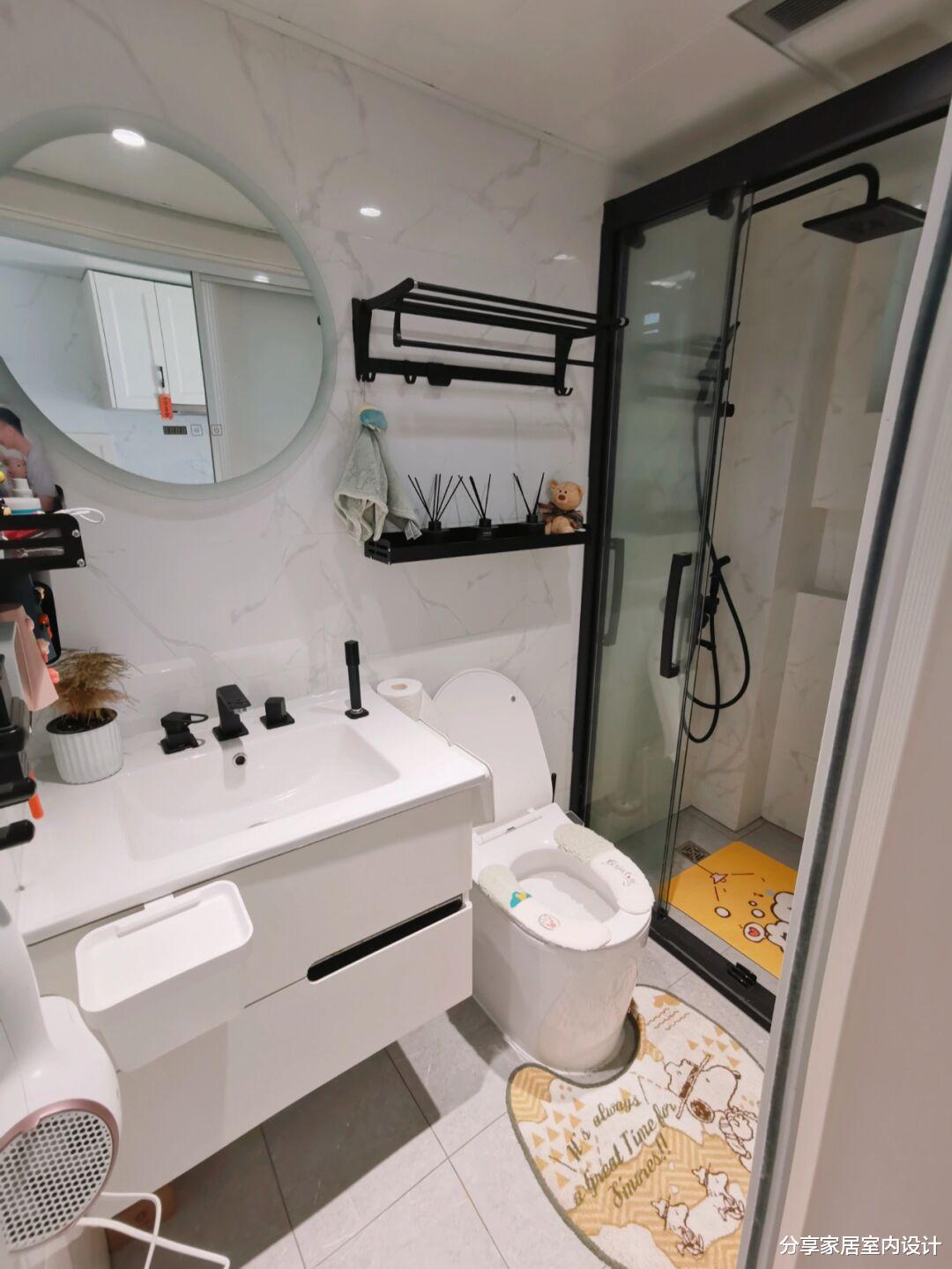 分享家居室内设计|第一次见上海郊区三口之家,空间小而温馨,不做吊顶太喜欢了!