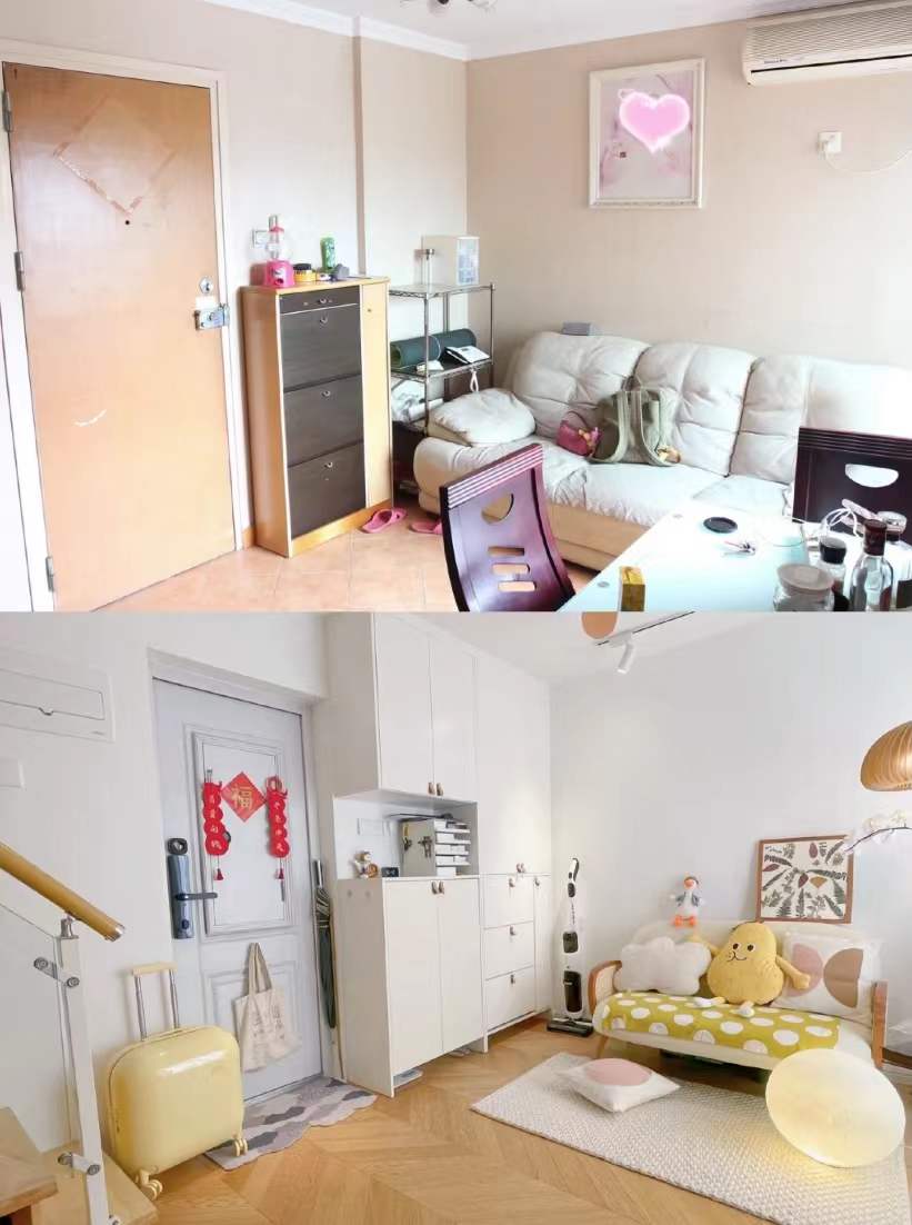 被父母嫌弃有20年房龄的“老破小”,第二次改造后,却成了网红房