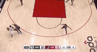 詹姆斯·哈登|太拼了！哈登帶傷出戰雙手暴扣，急停假動作將利拉德晃到底線