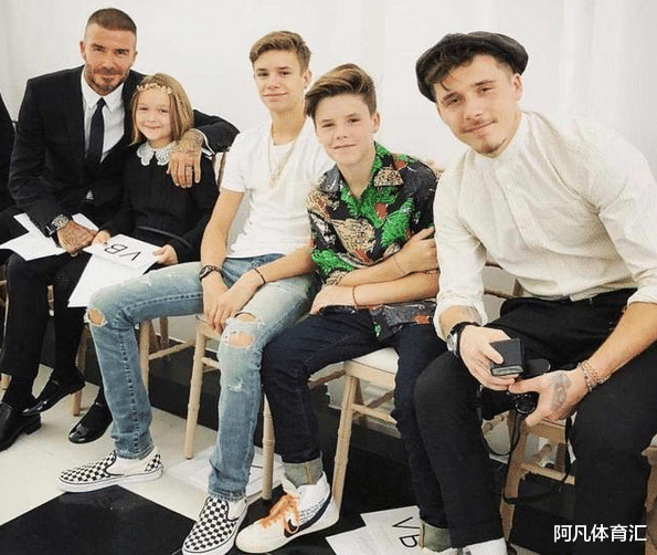 贝克汉姆|比老爸还帅气！贝克汉姆二儿子亮相红毯，女友颜值身材成焦点