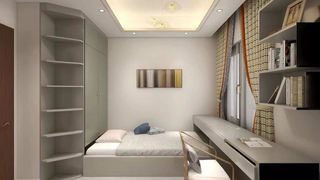 爱空间|新中式混搭小轻奢，00后女生花最少的钱，住时尚90m2小三房