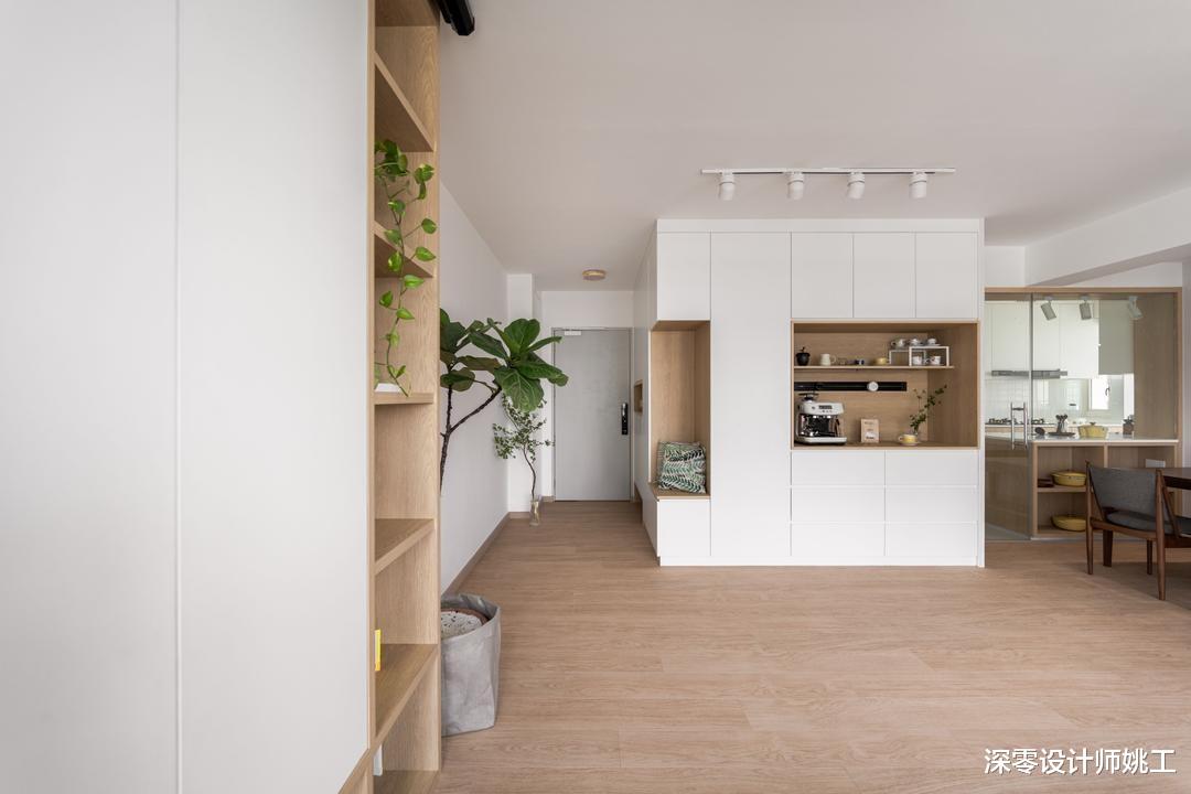 110㎡删繁就简,客厅没沙发没电视,住2年发现生活反而更轻松自在