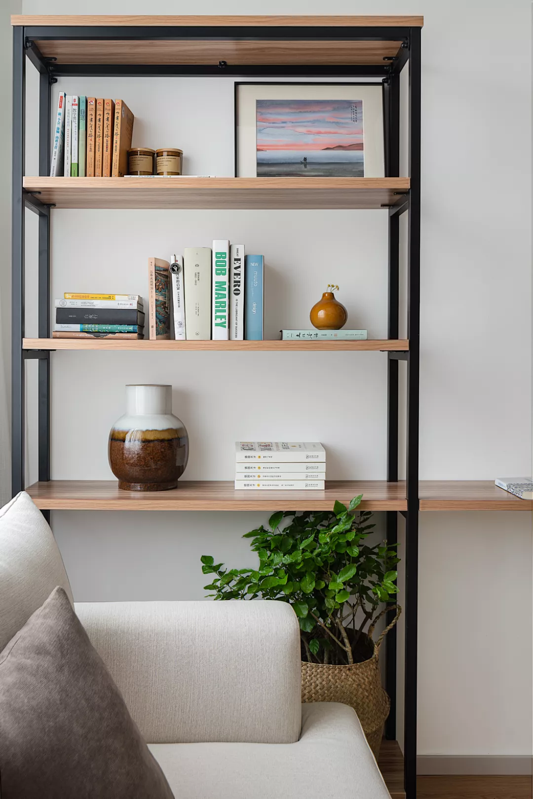 56㎡爆改老破小，变身超文艺一人居