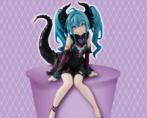 初音未来|小恶魔版本初音未来泡面压周边公开 外形设计酷似史莱姆萌王