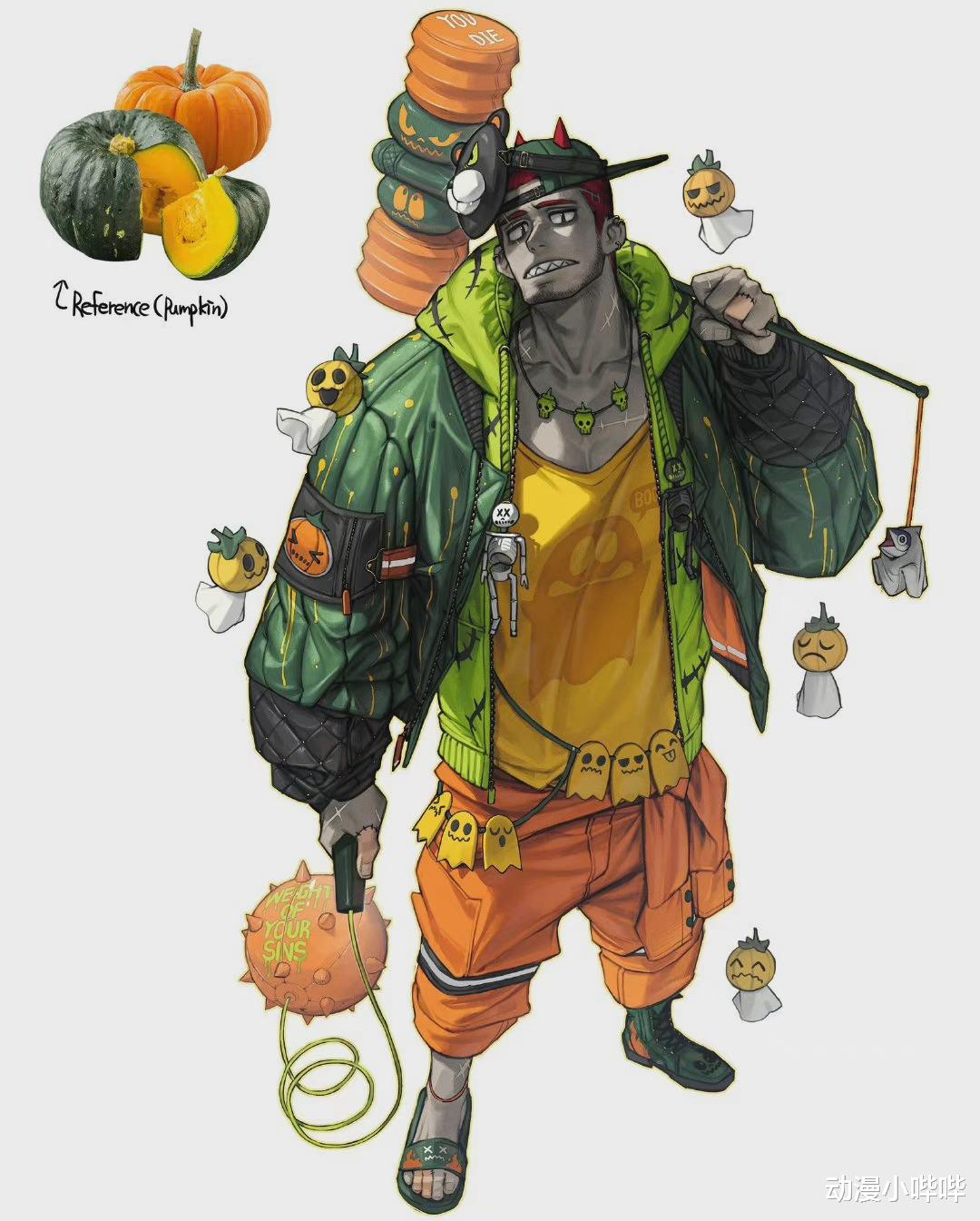 火山|万物皆可拟人化：麻雀变怪盗御姐，火山妹子这身材有点“不科学”