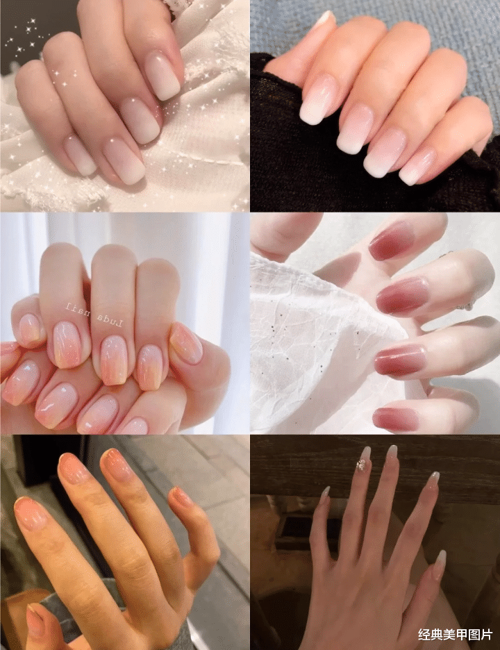 美甲|气质百变的晕染美甲，可盐可甜，做过的集美们都说好