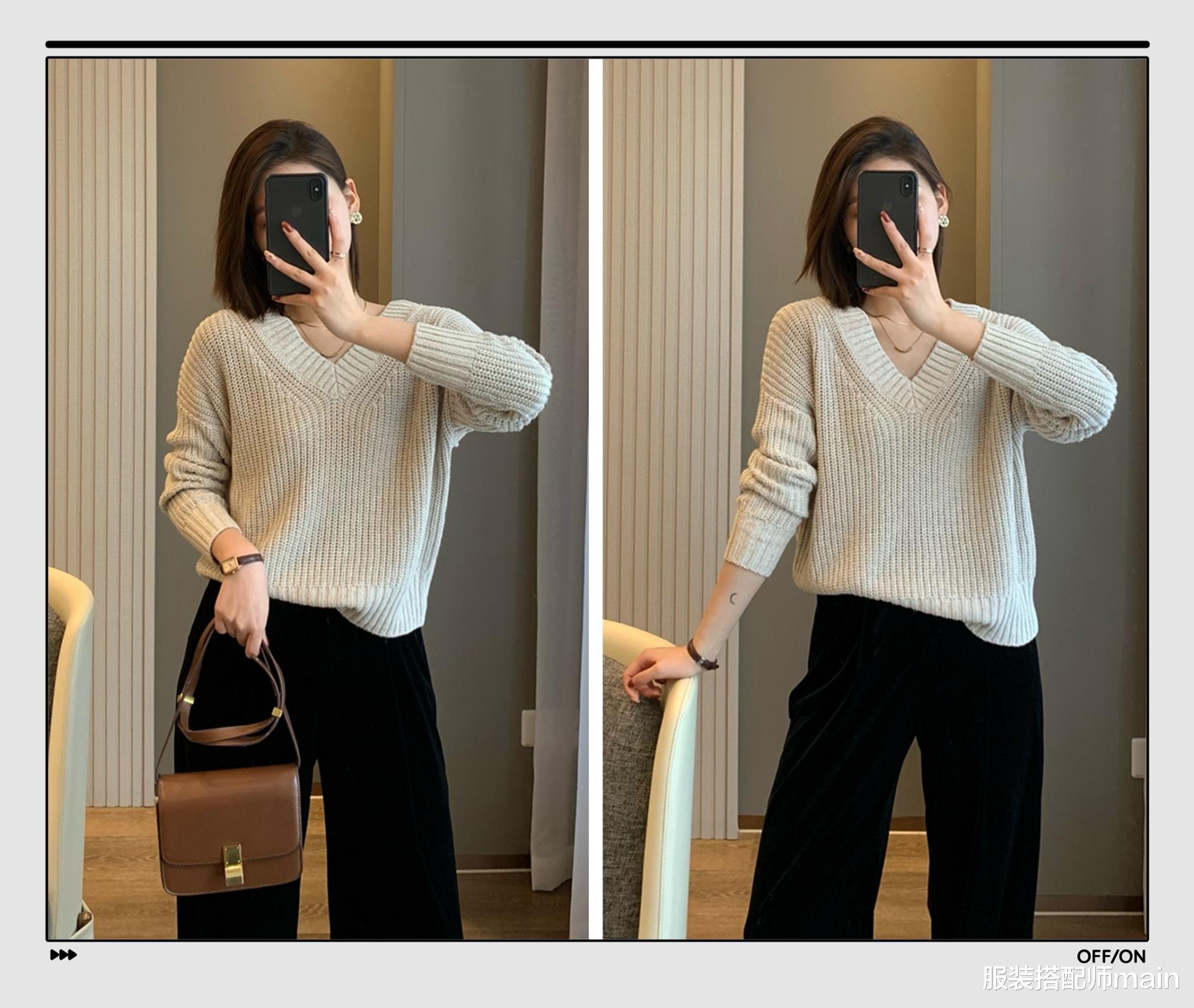 服装搭配师main 大骨架女生秋季该怎么穿？3种搭配思路，扬长避短穿出高级感