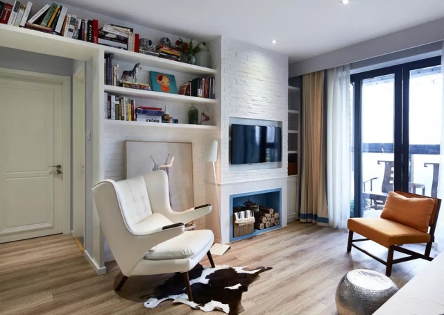 |96㎡现代混搭，美式+轻奢，营造出华丽古典的气质！