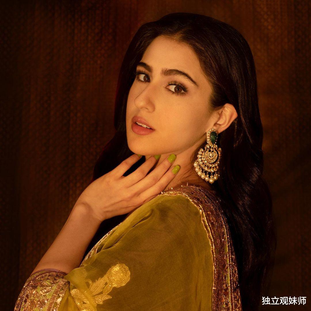 萨拉|优雅印度女星，萨拉·阿里·汗
