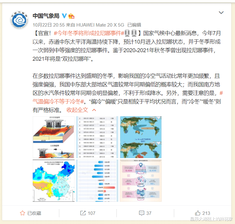 今年会变成小冰期的开始?遭遇双峰拉尼娜年!今冬到底有多冷?