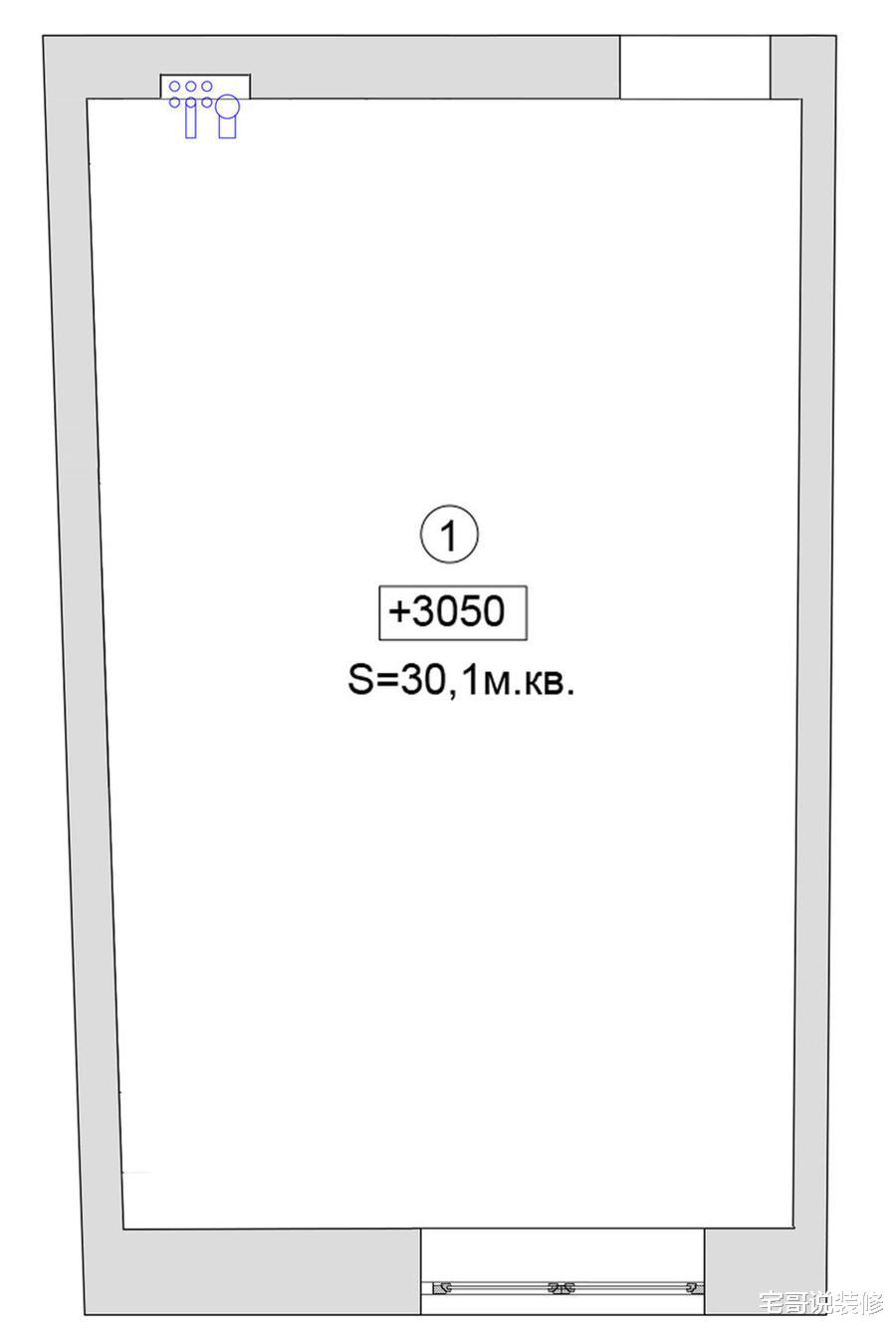 宅哥说装修|28岁IT小哥的30㎡公寓，舍弃客厅，反而越住越舒适，高级感十足