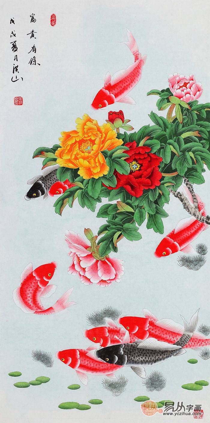 玄关装饰画选择什么好?推荐几幅合适的名家国画!