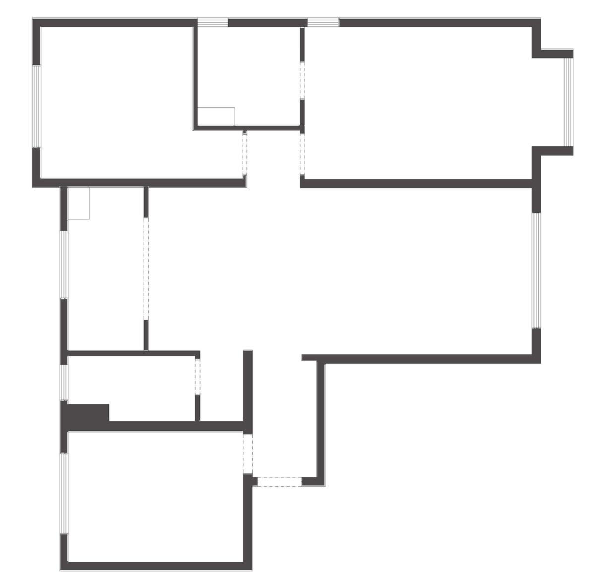 小拾谈装修|全屋铺地砖，墙面刷大白，真没想到这是90后的家，太实用了