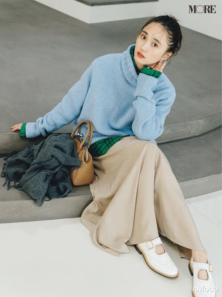 itMode “衬衫+毛衣”叠穿，今年秋冬这样穿真的好看死了！