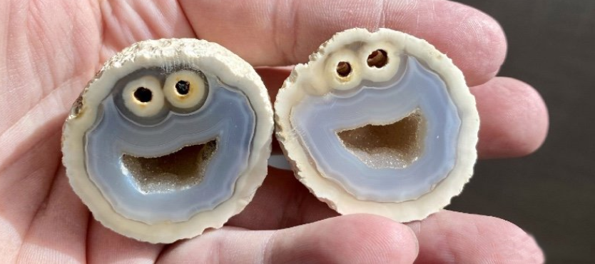 邮票|切开一块“欢乐”的石头