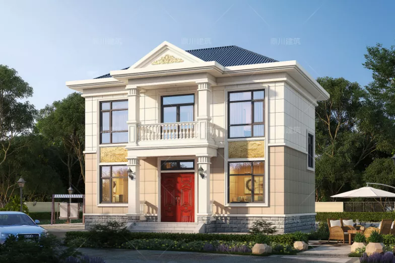 别墅|预算20万左右建别墅，有什么好户型吗？这3款二层别墅可以来看看