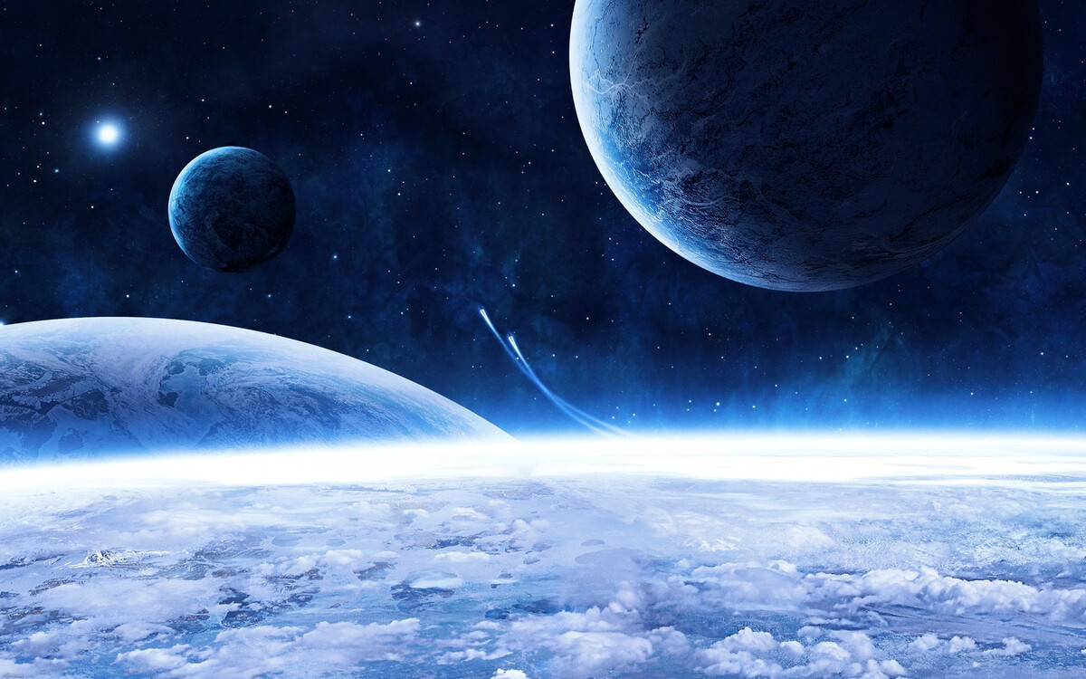 重达六十万亿亿吨的地球为何会漂浮在宇宙中,却不会坠入宇宙深处。