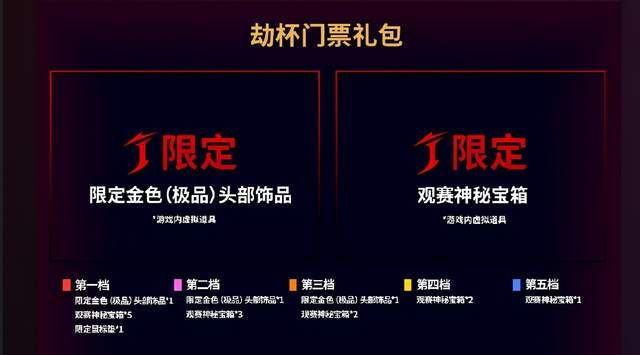 永劫无间|出场名单有Gai？永劫无间世界赛门票放出，售价不到100还送限量道具