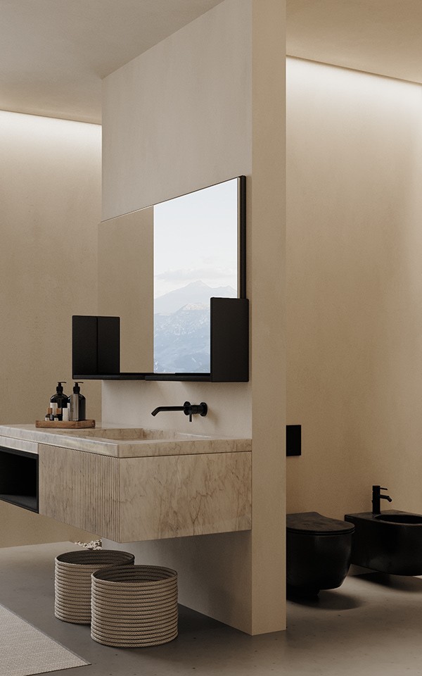 洛小丸子|极简侘寂风公寓，质朴的高级感！