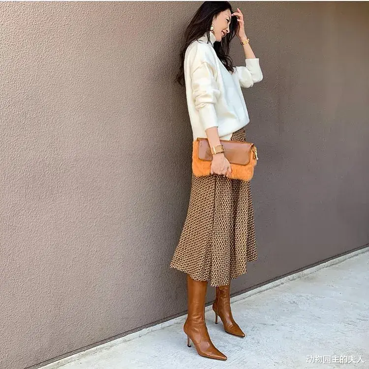 动物园主的夫人 如何在冬季把靴子穿好看 日本博主TERU给你最全靴裙搭配灵感