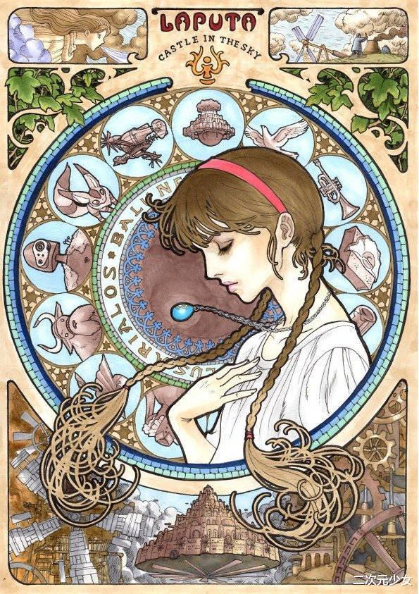 宫崎骏|古典风格打开宫崎骏动画,哈尔抓住了精髓,千寻颜值提升