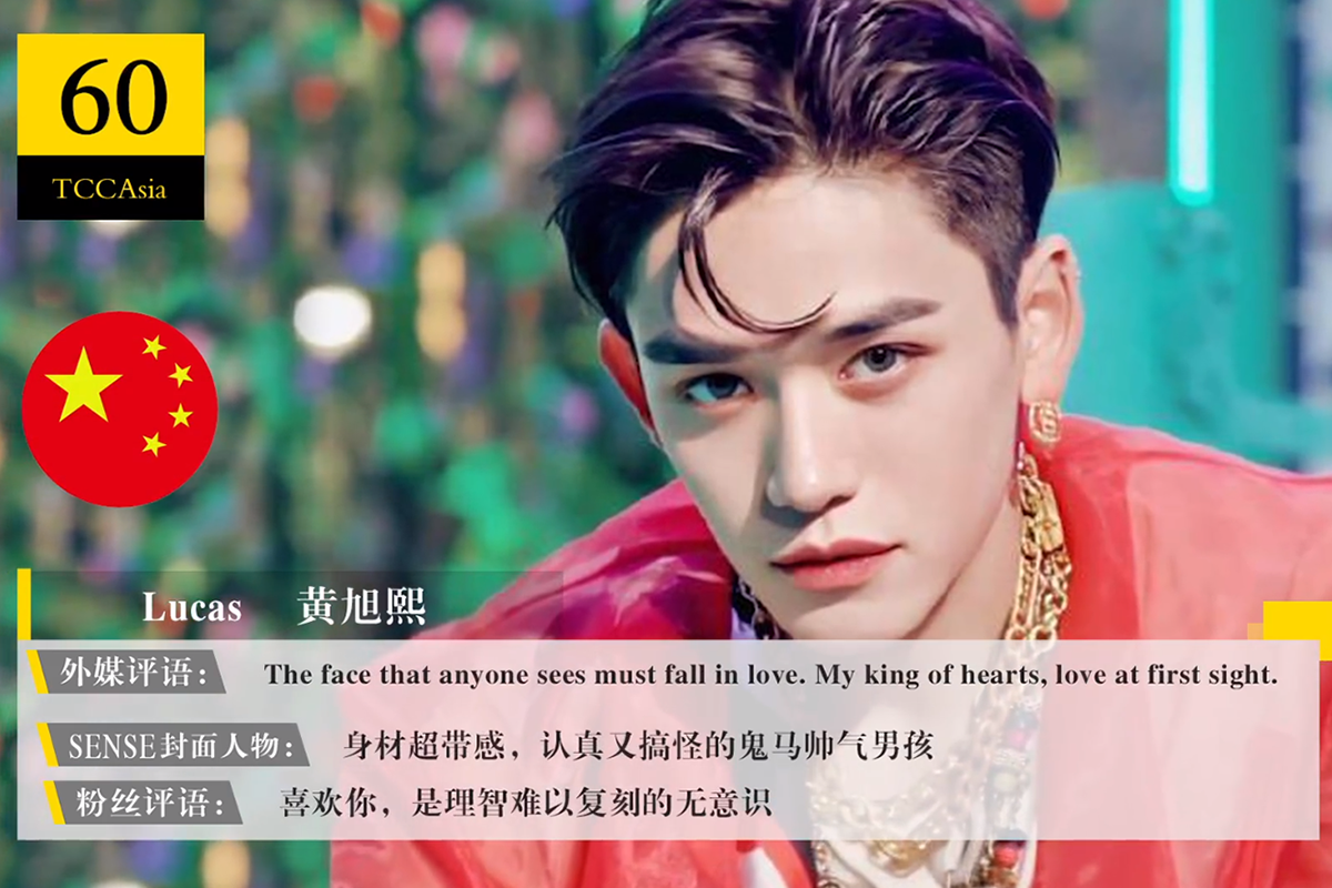 男神|2020亚太区最帅100张面孔最全榜单，快来看看你的爱豆上榜了吗