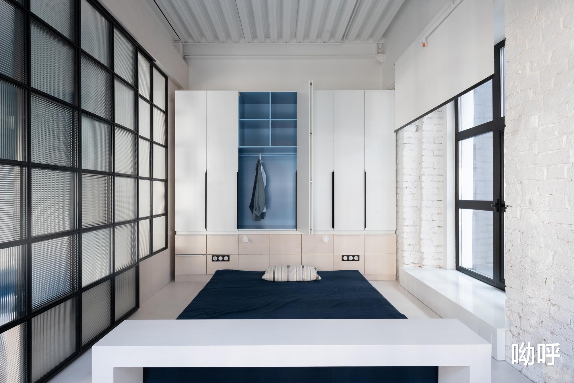 LOFT公寓设计,蓝调优雅