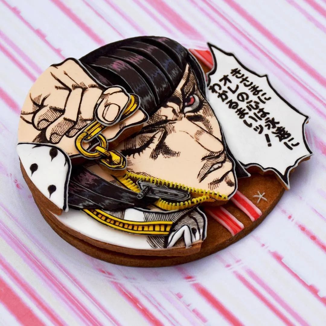 小姐姐|日本小姐姐做出3D动漫蛋糕,比手办还精致!根本舍不得下口