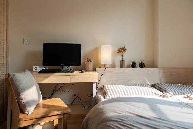 |72平日式风二居室,木质元很多整体素净温馨