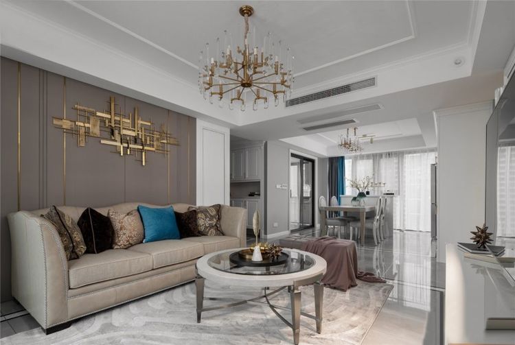 色彩搭配|新房这样装真是太漂亮了，一个客厅优雅大气，人见人爱！