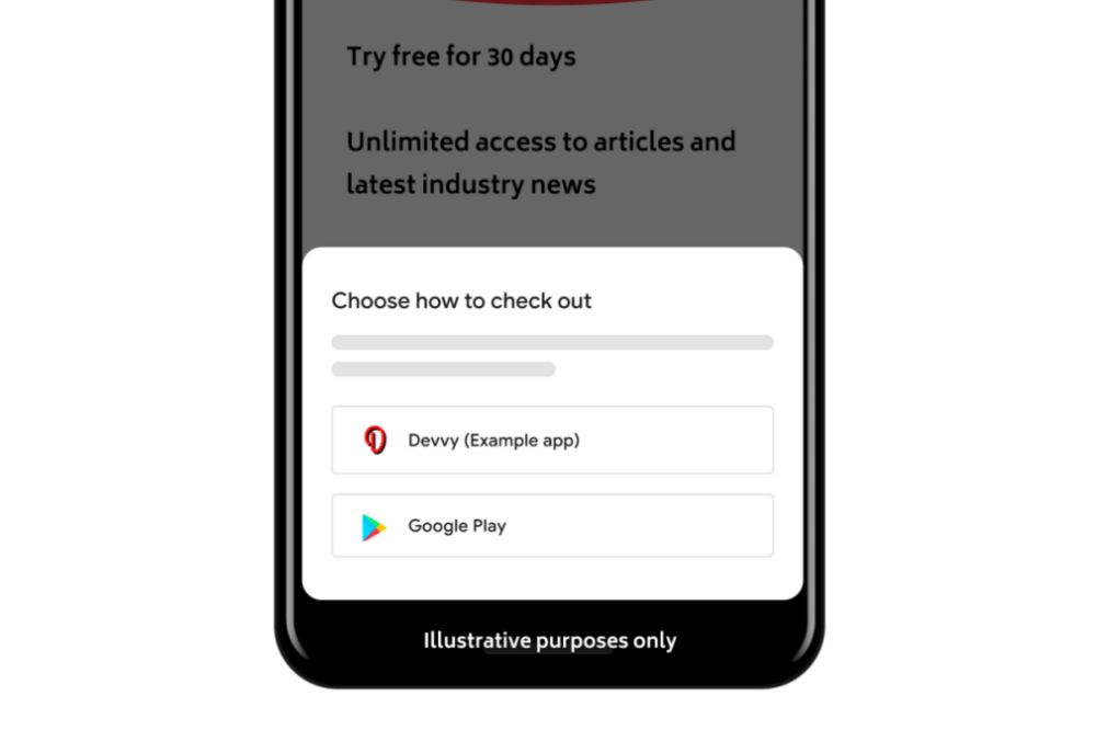 Google同意韩国第三方App透过其他支付系统交易,仅收取部分费用