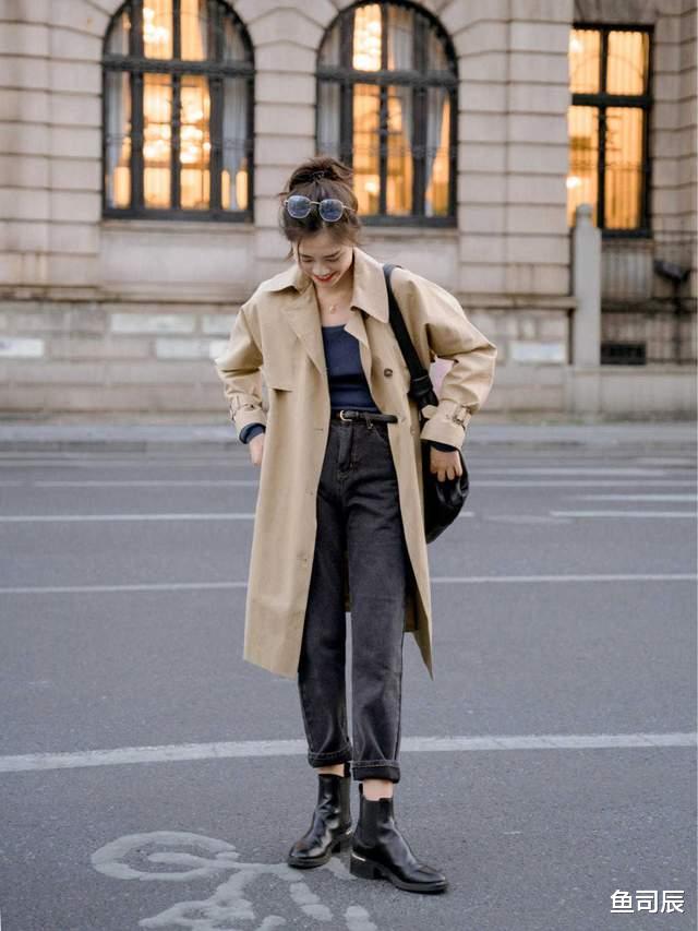 鱼司辰|小个子秋天的穿衣模板，从马甲到风衣全给你展示了，可以直接照搬