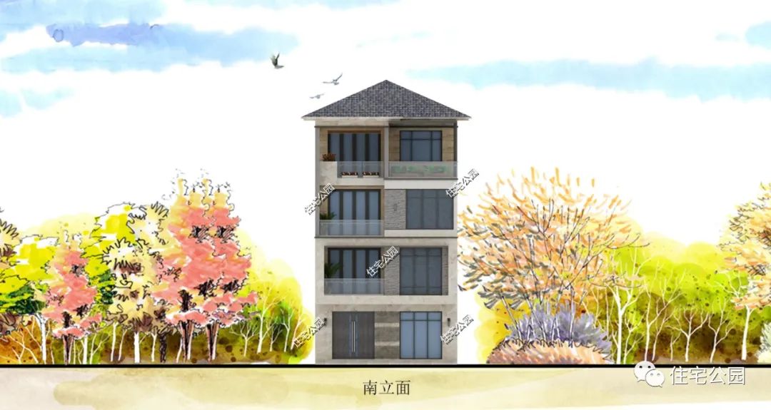 7×12米占地百平,多卧室+大露台+休闲外廊,带来美好新生活