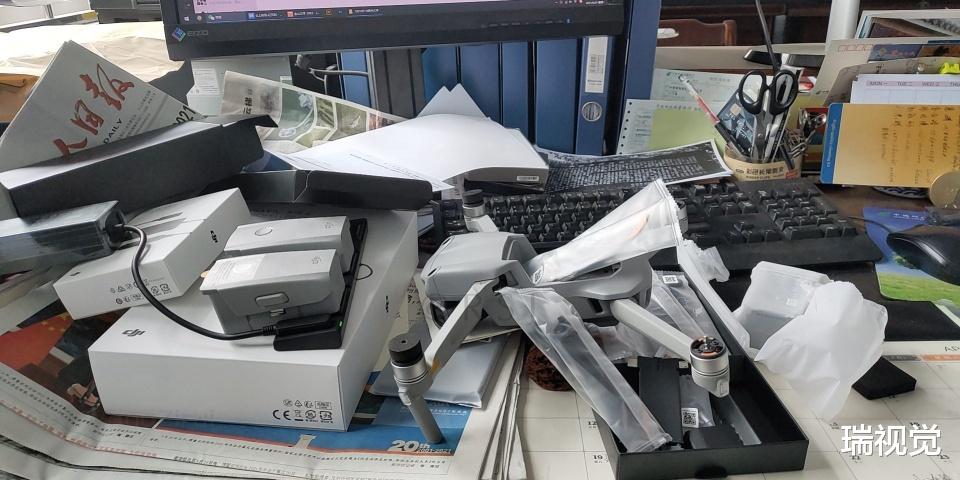 瑞视觉 大疆御AIR 2S无人机开箱：轻度雾霾中试拍，照片的画质这个样子