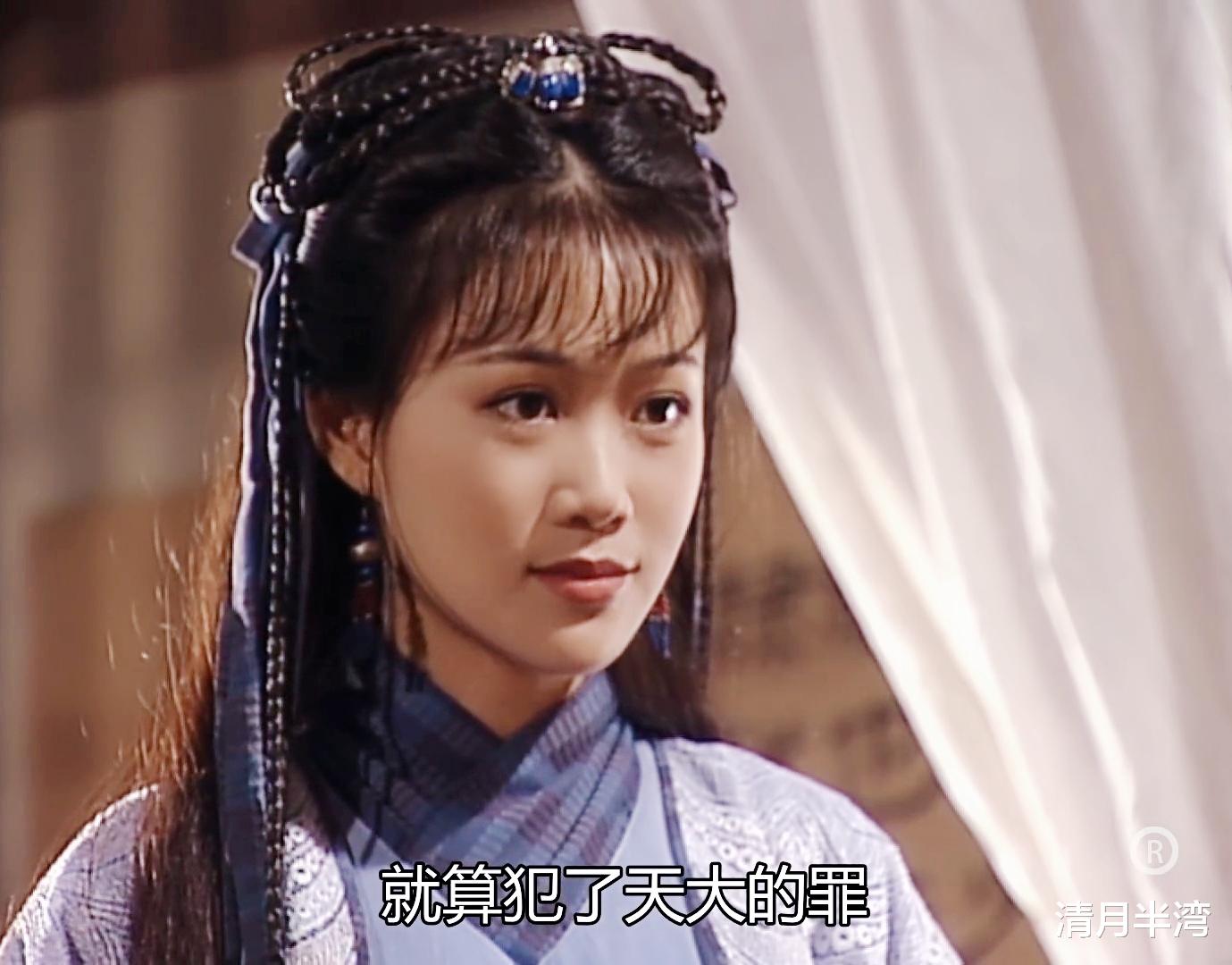 黄圣依|TVB武侠剧里的10位异域美人，自带妩媚和灵气，一颦一笑风情万种