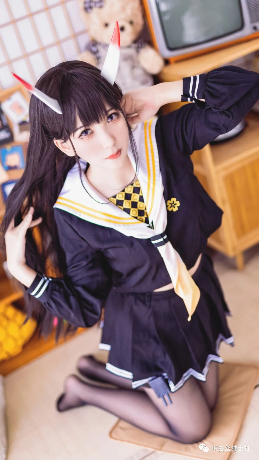 碧蓝航线|cos：碧蓝航线长腿能代cos正片@真理