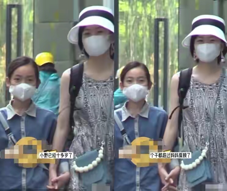 韩寒|韩寒老婆女儿罕见露面,穿长裙配短发气质好,9岁小野眼睛真像爸