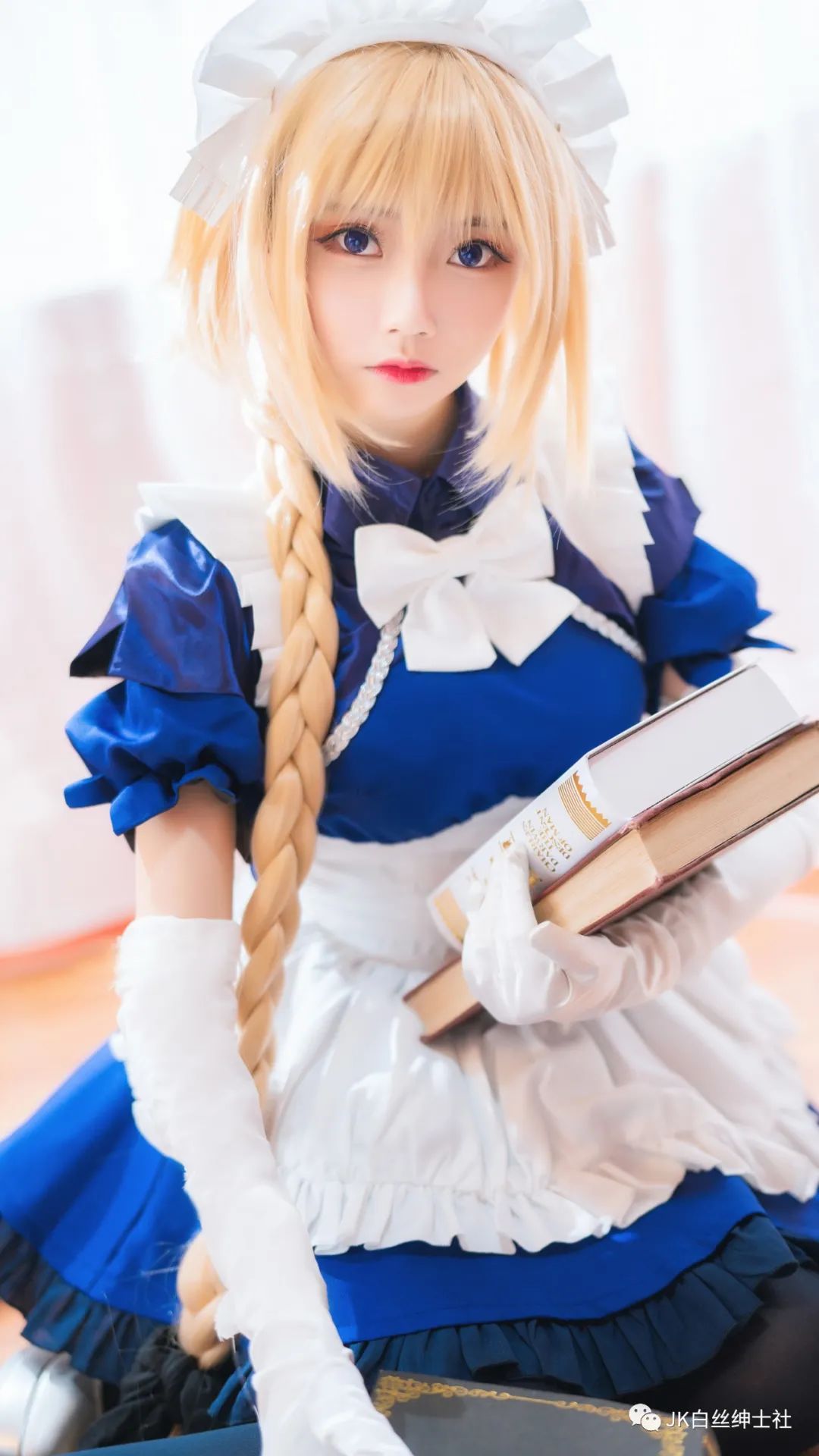 同人|cos：贞德同人女仆cos正片@大肉丸