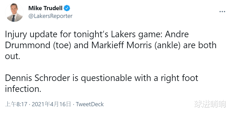 安東尼·戴維斯|恭喜！湖人傷情更新，濃眉迎突破性進(jìn)展，巴爺評(píng)紫金軍團(tuán)一語中的