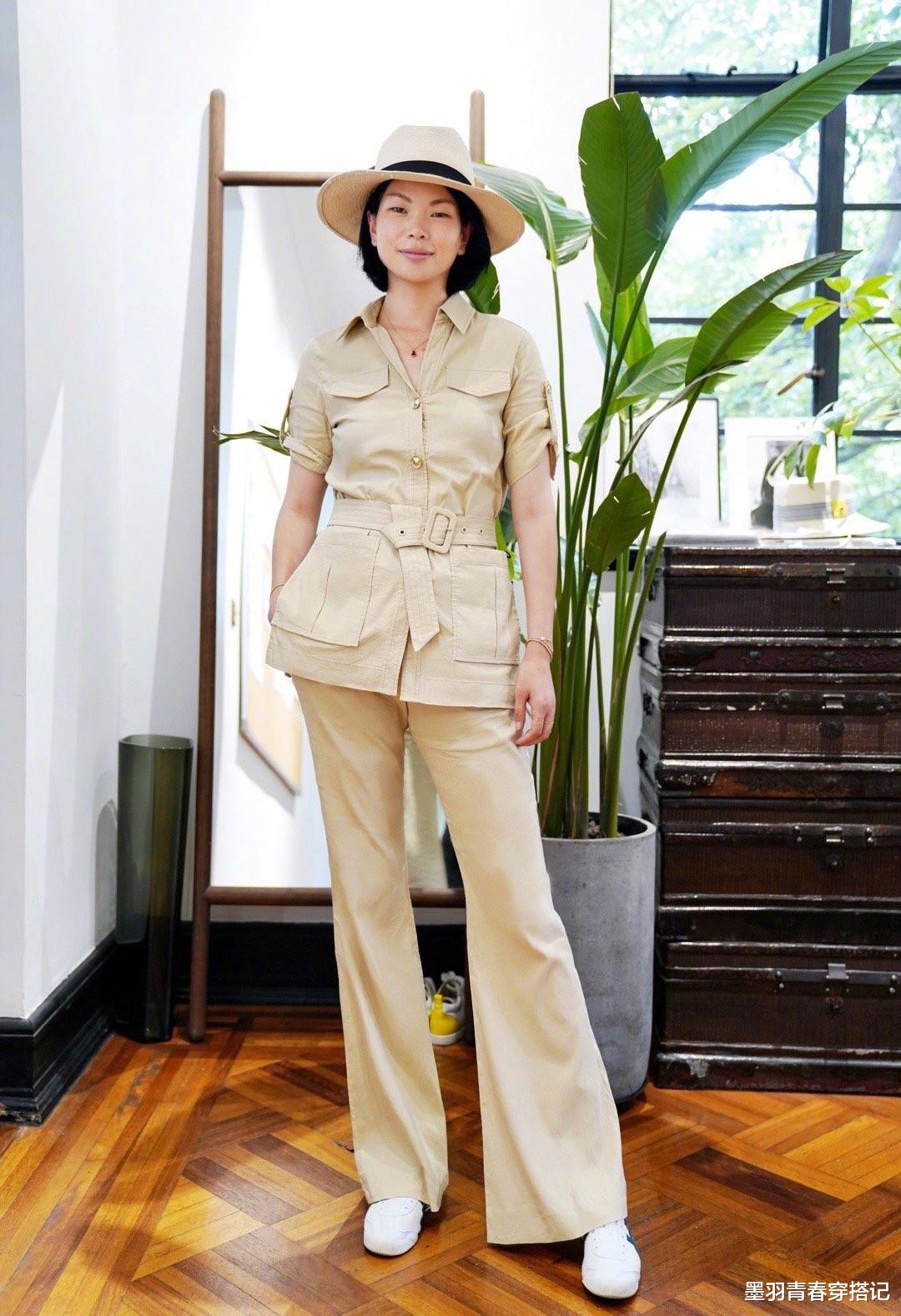 墨羽青春穿搭记 美人在骨不在皮，吕燕用基础款打造高级感，气质确实比外貌更重要