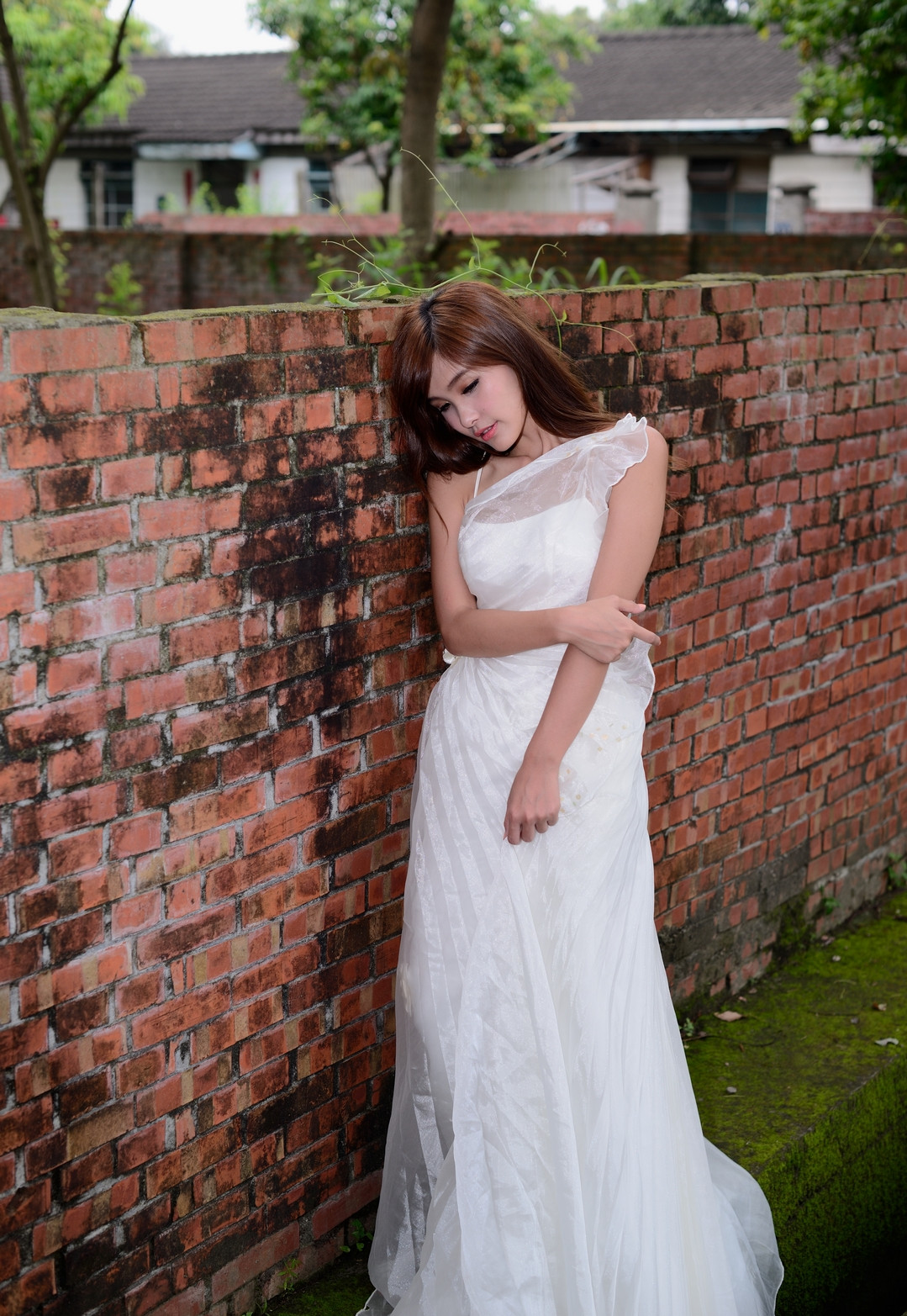 风起洛阳|美女穿白纱室外试镜-宛如仙女下凡