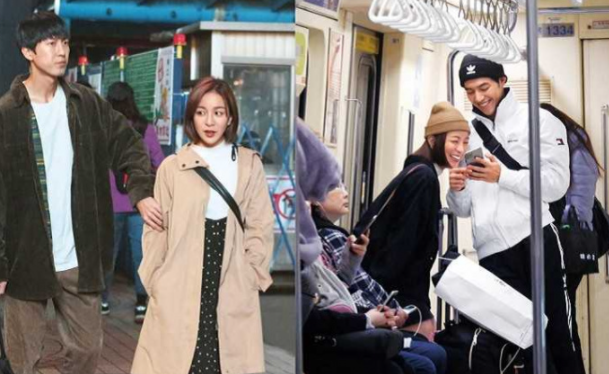 凯莉|荧幕cp成真！27岁女星与大10岁男友车内亲吻，靠肩依偎同回住宅