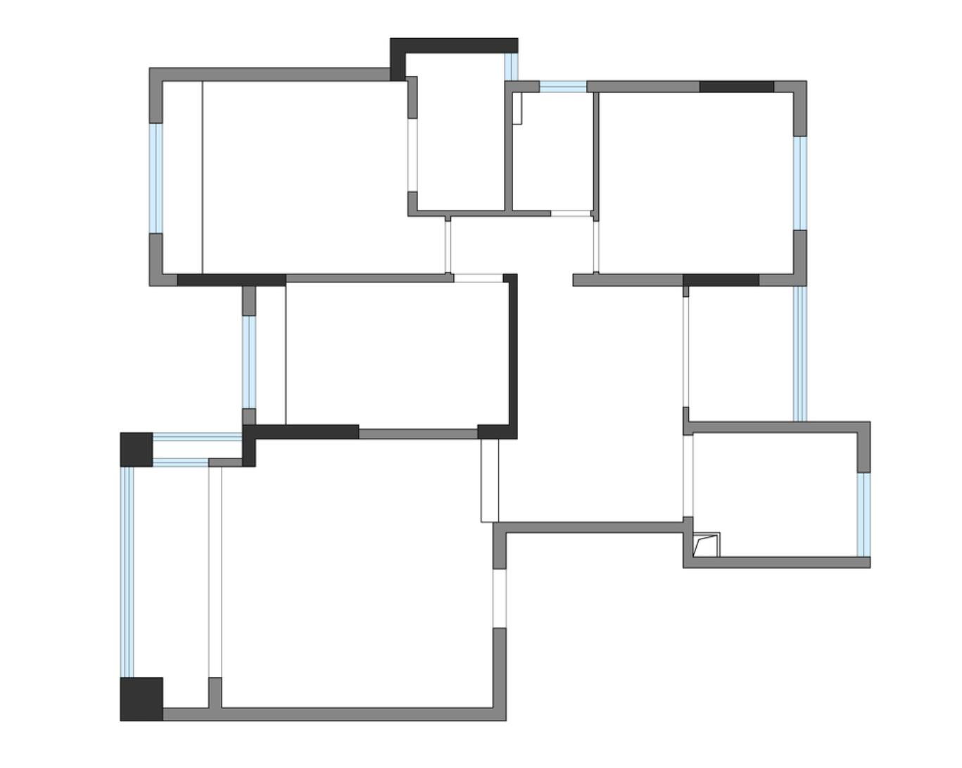 小拾谈装修 一家六口自律的生活:全屋干净整洁,色彩高级大气,太清爽了