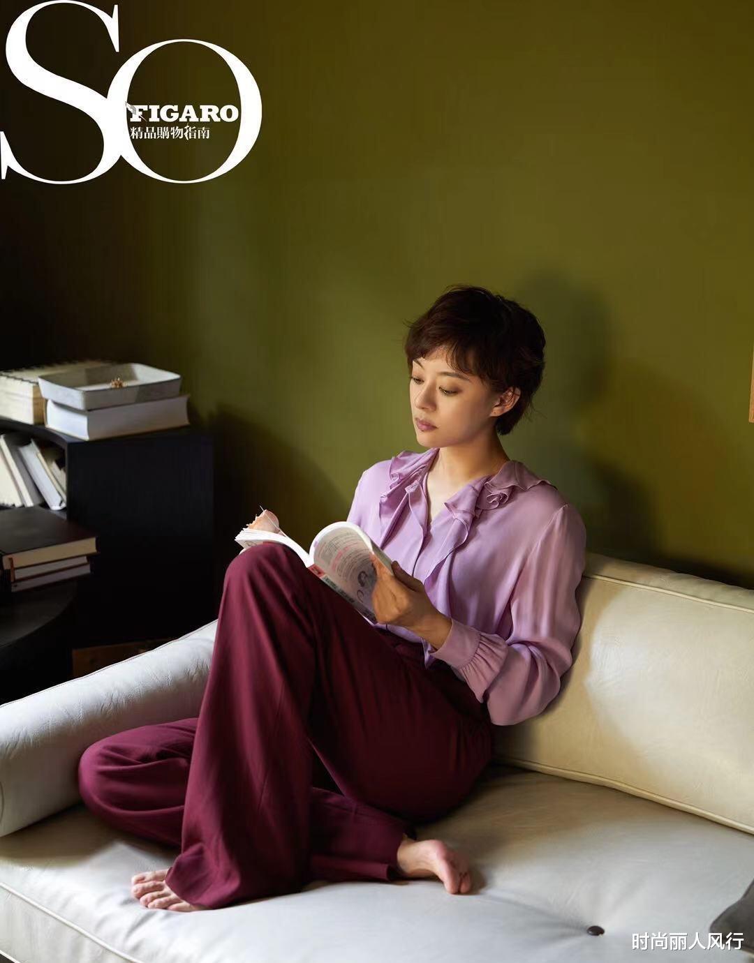 孙俪|孙俪终于高调复工！拍居家风大片难得惊艳，找对风格比以往都美