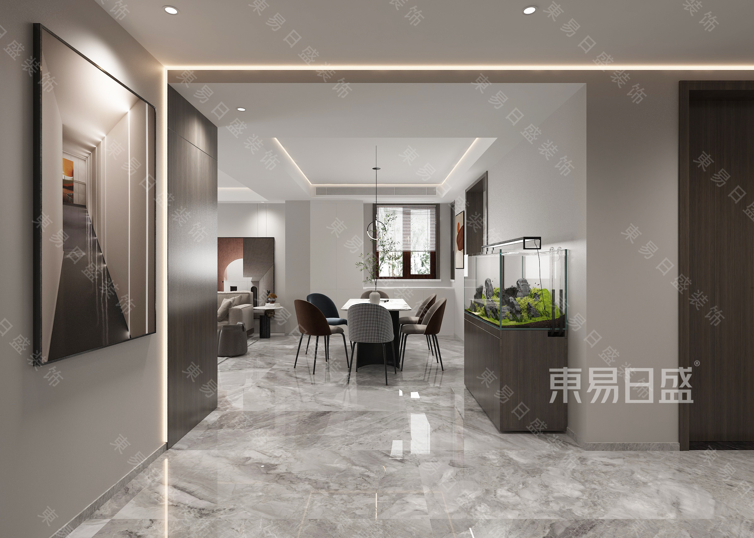 |200㎡现代风格大宅，一进屋就把我给深深吸引住了